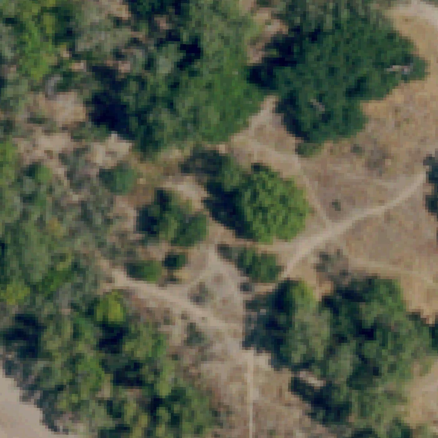 Aerial map of Paradise Beach