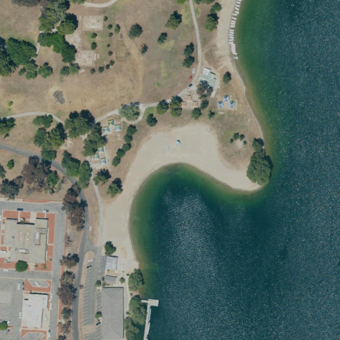 Aerial map of Paradise Cove