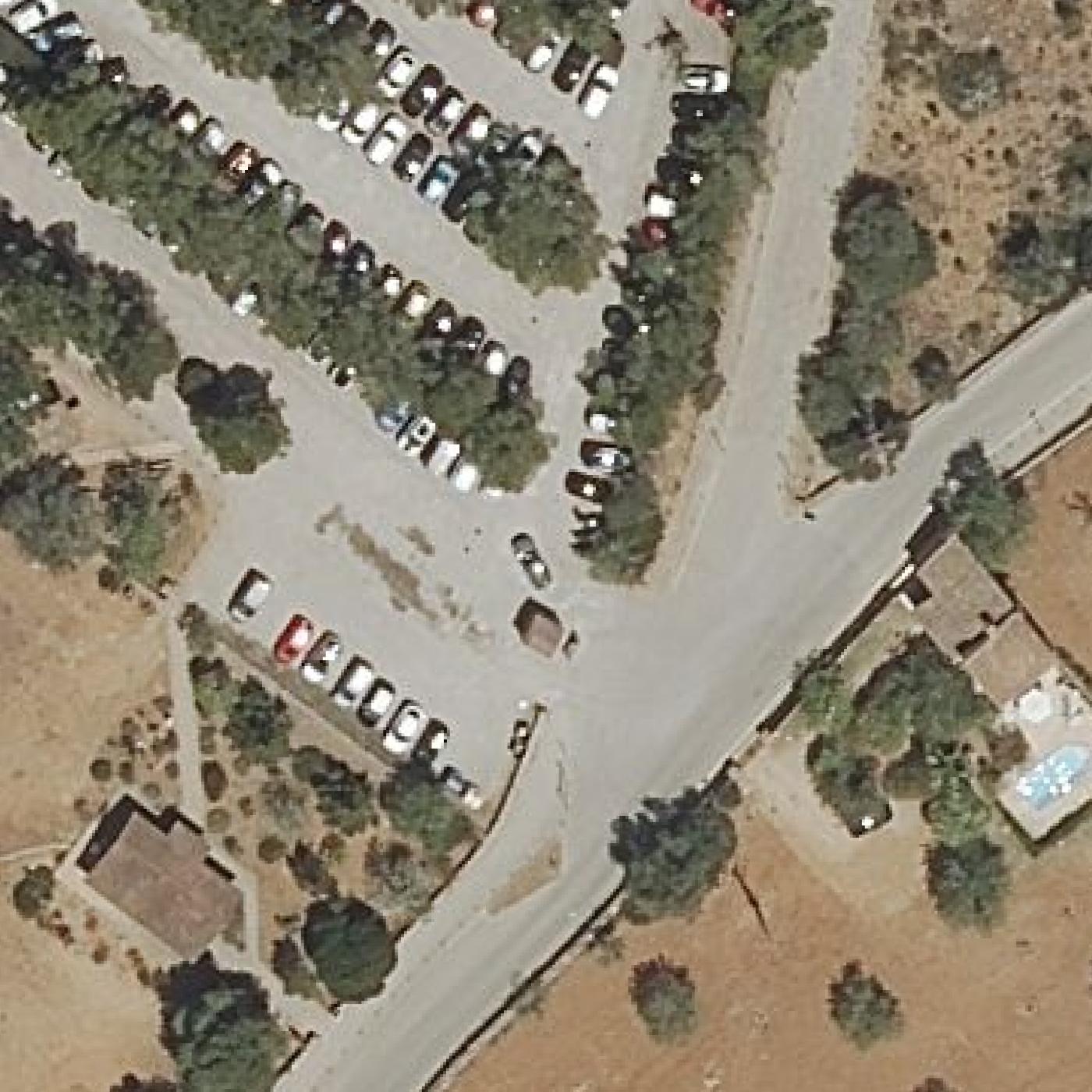 Aerial map of Park National Beach