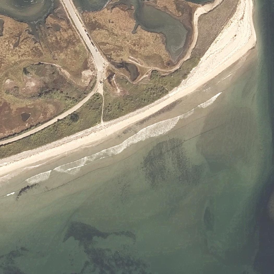 Aerial map of Parson's Beach