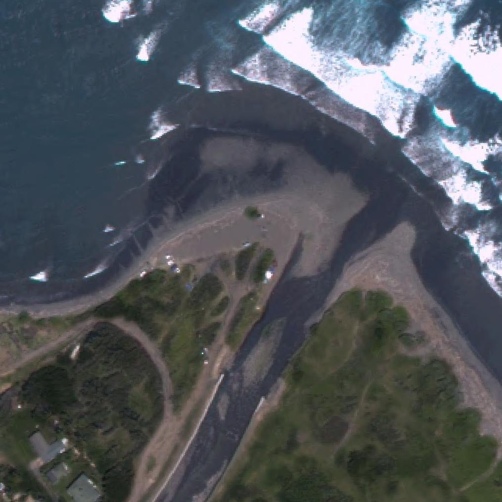 Aerial map of Paukukalo Beach