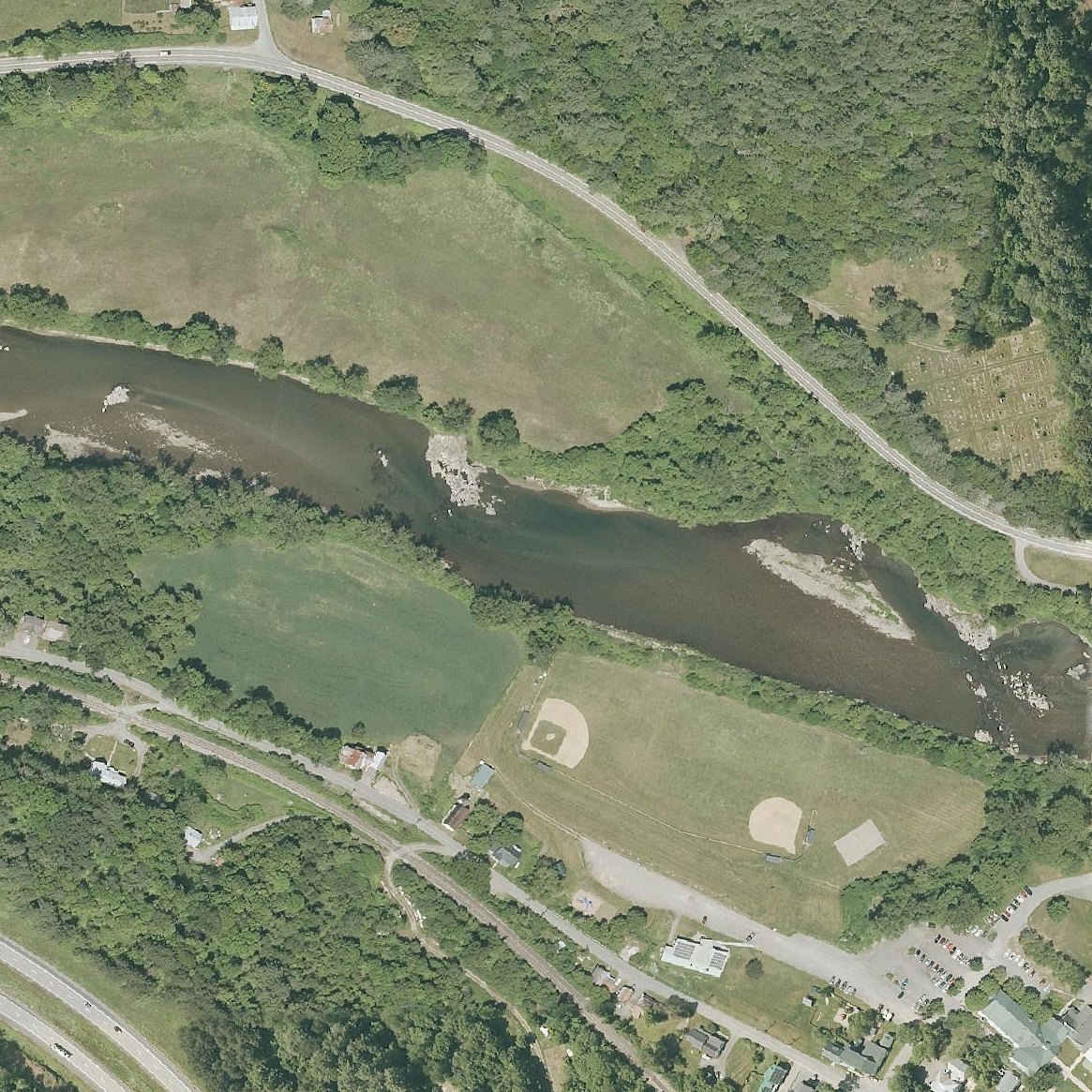 Aerial map of Paynes Beach