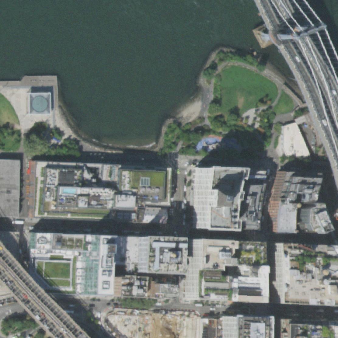 Aerial map of Pebble Beach