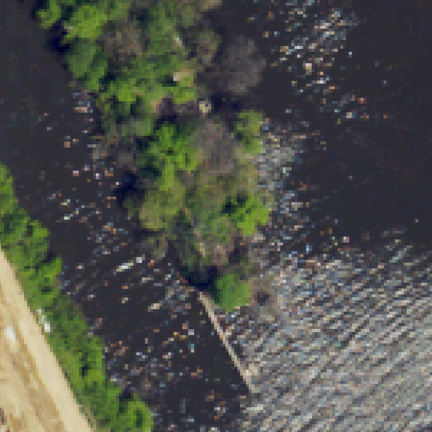 Aerial map of Pebble Beach