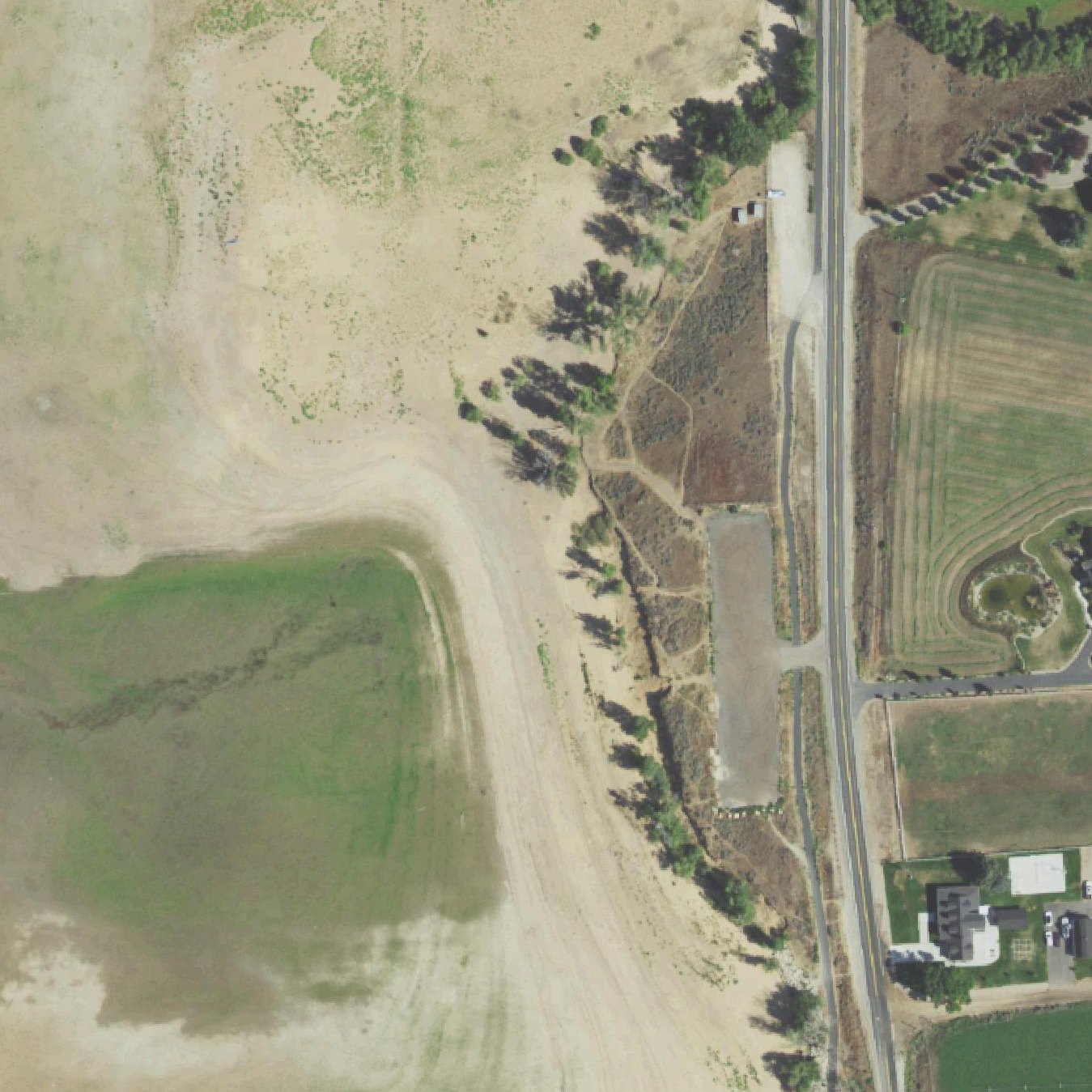 Aerial map of Pelican Beach