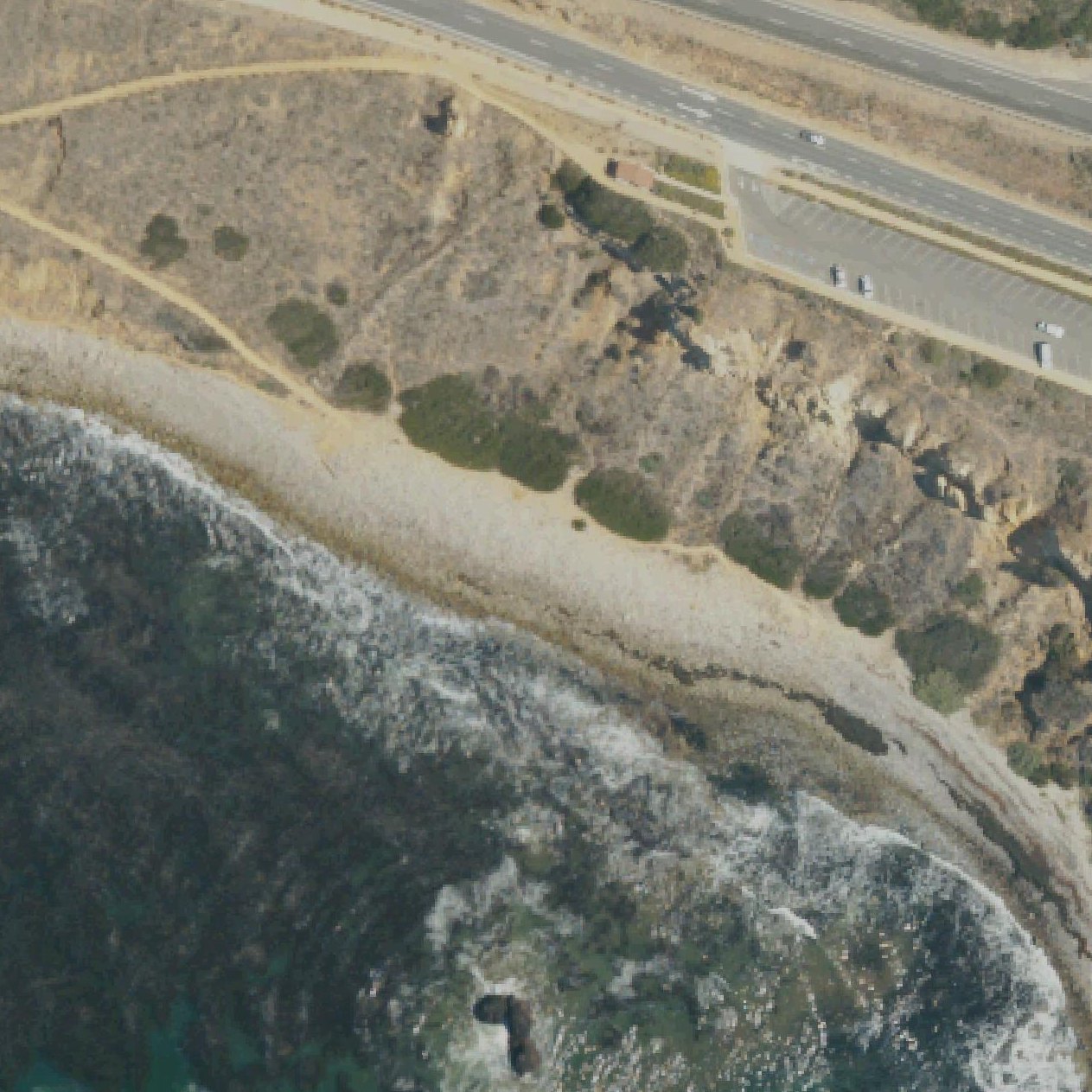 Aerial map of Pelican Cove Park
