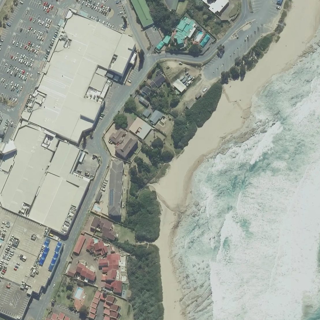 Aerial map of Photo First Shelly Beach