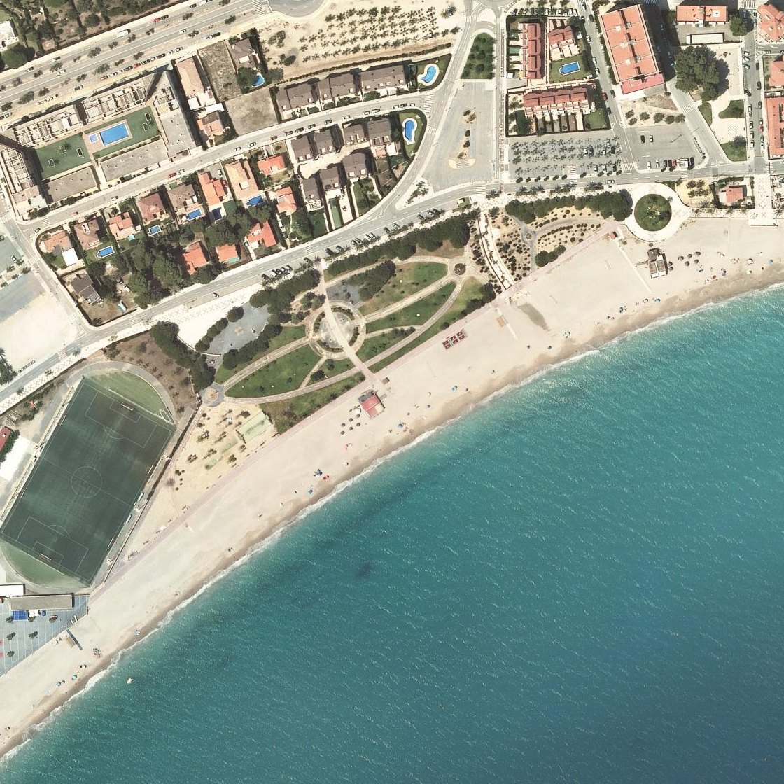 Aerial map of Picnic En Hospitalet