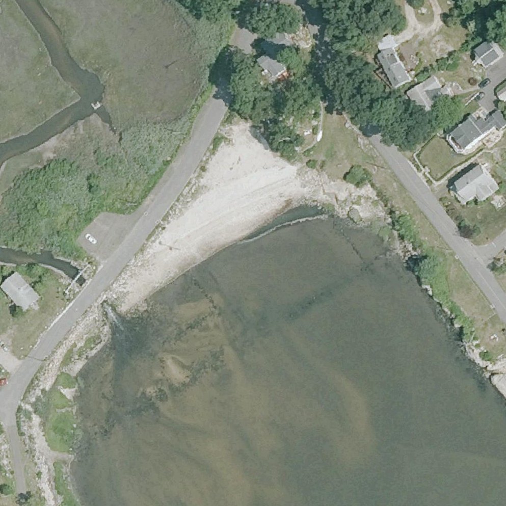 Aerial map of Picnic Garden At Indian Cove