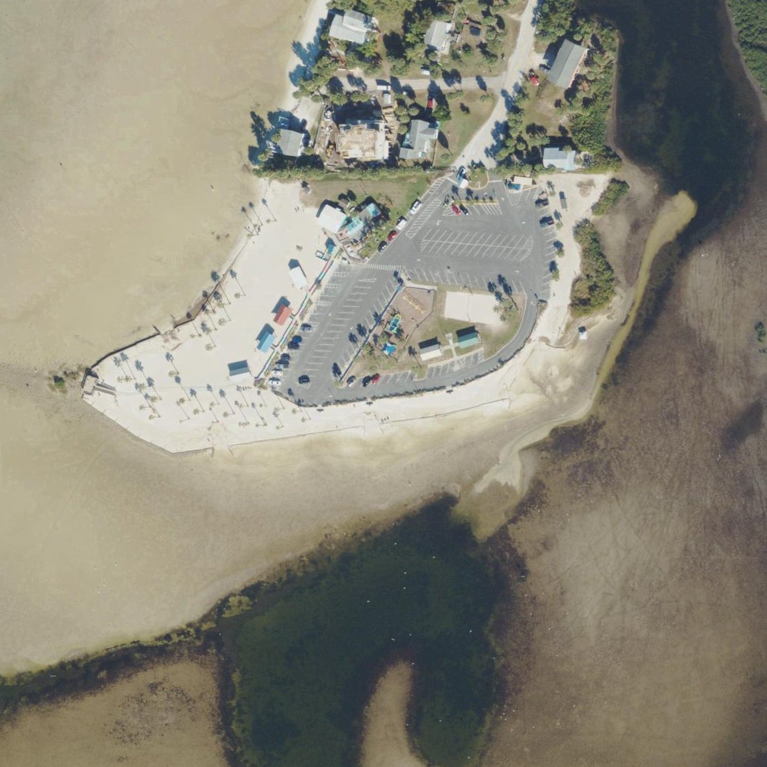 Aerial map of Pine Island Park