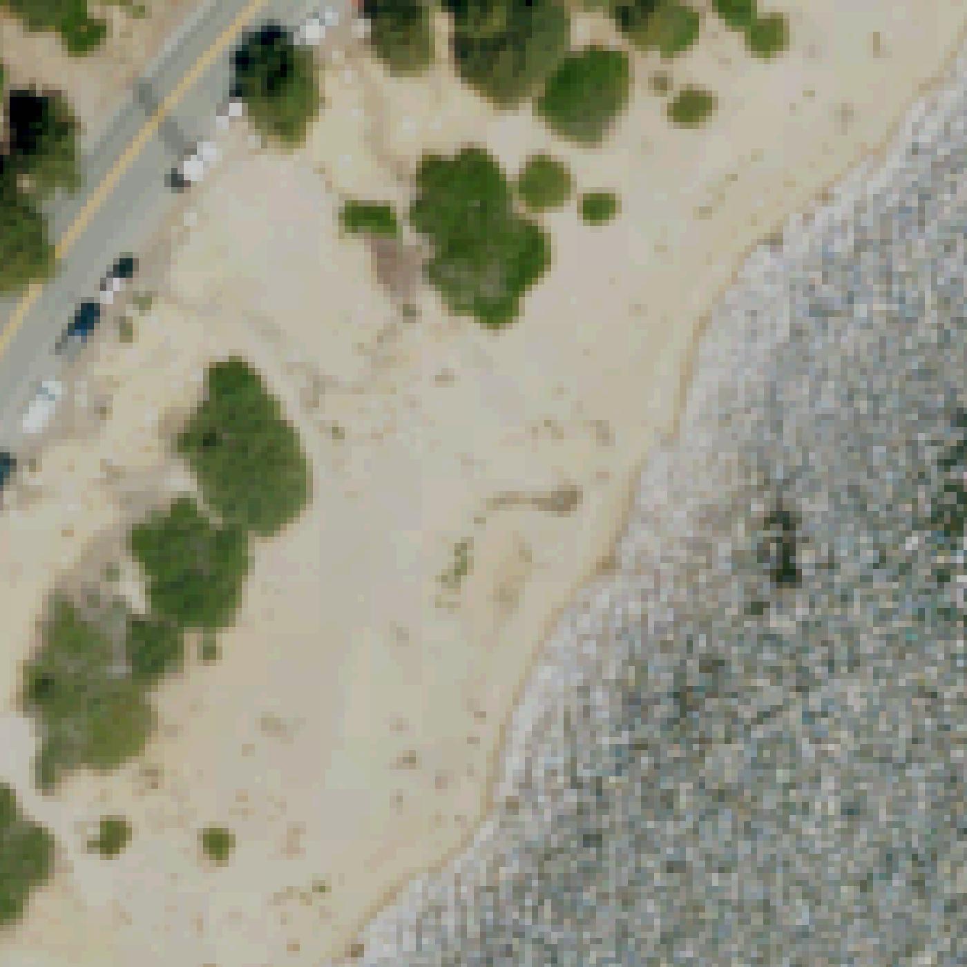 Aerial map of Pine Oak Lane North Beach