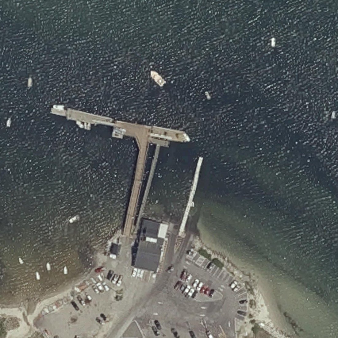 Aerial map of Pine Point