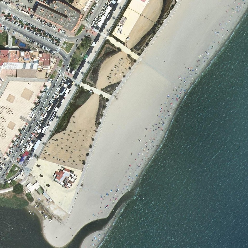 Aerial map of Platja d'Empuriabrava