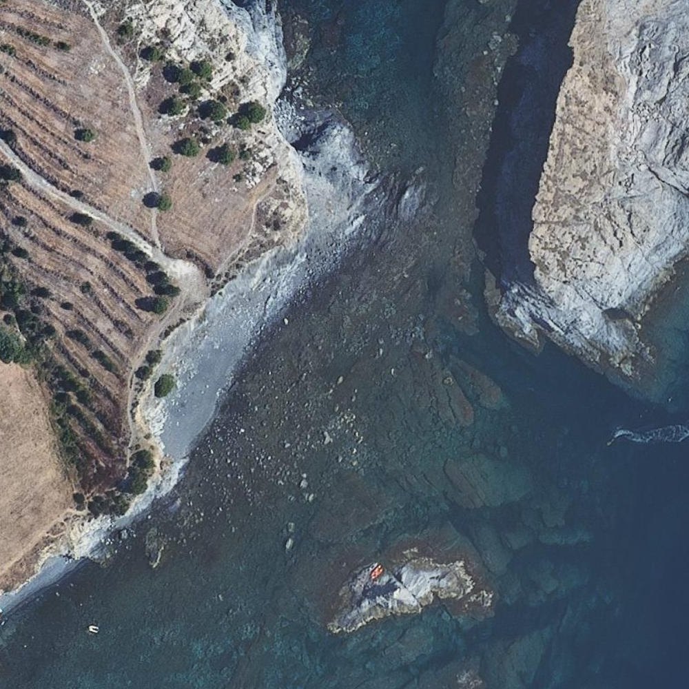 Aerial map of Platja D'en Carbassó