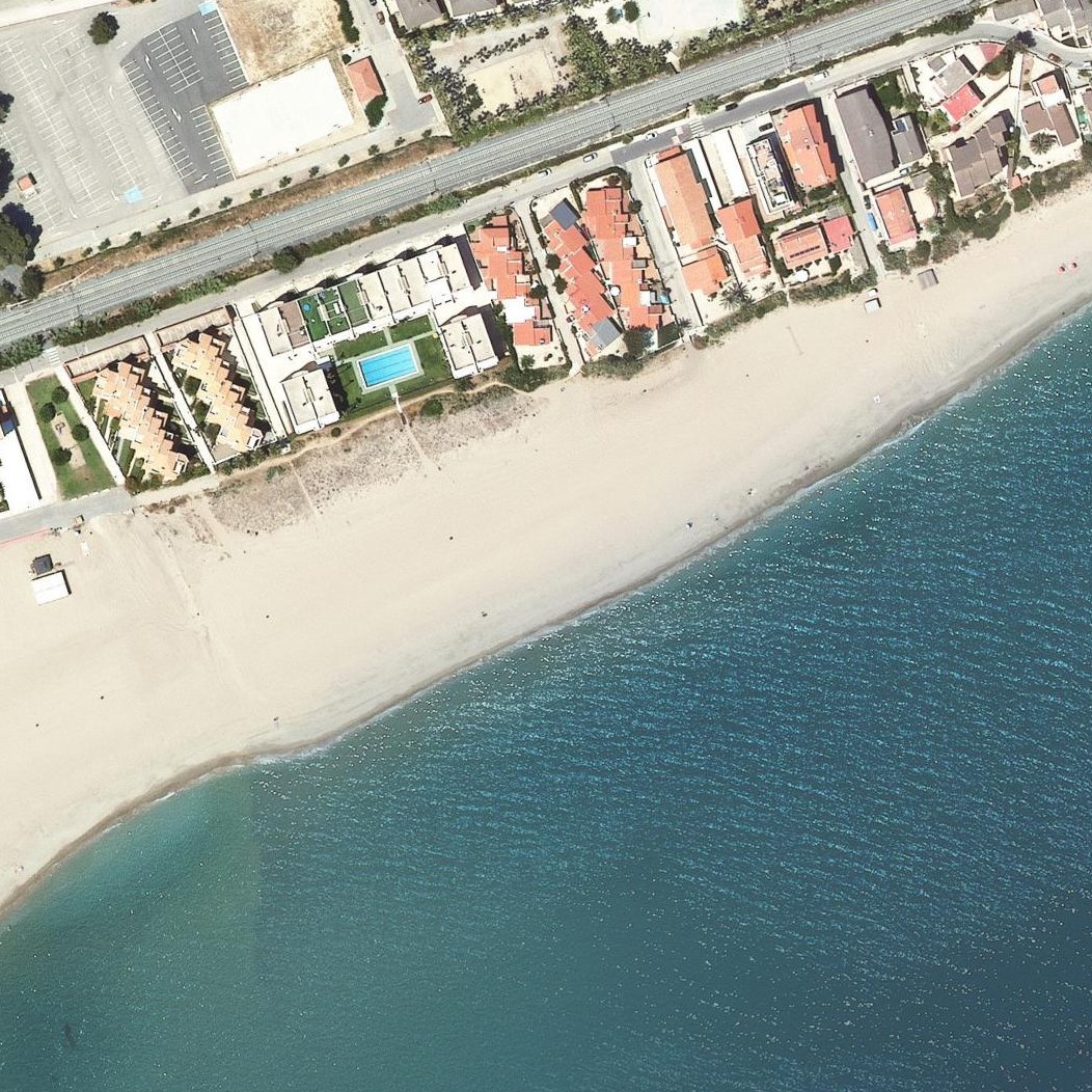 Aerial map of Platja de Cal Guinovart