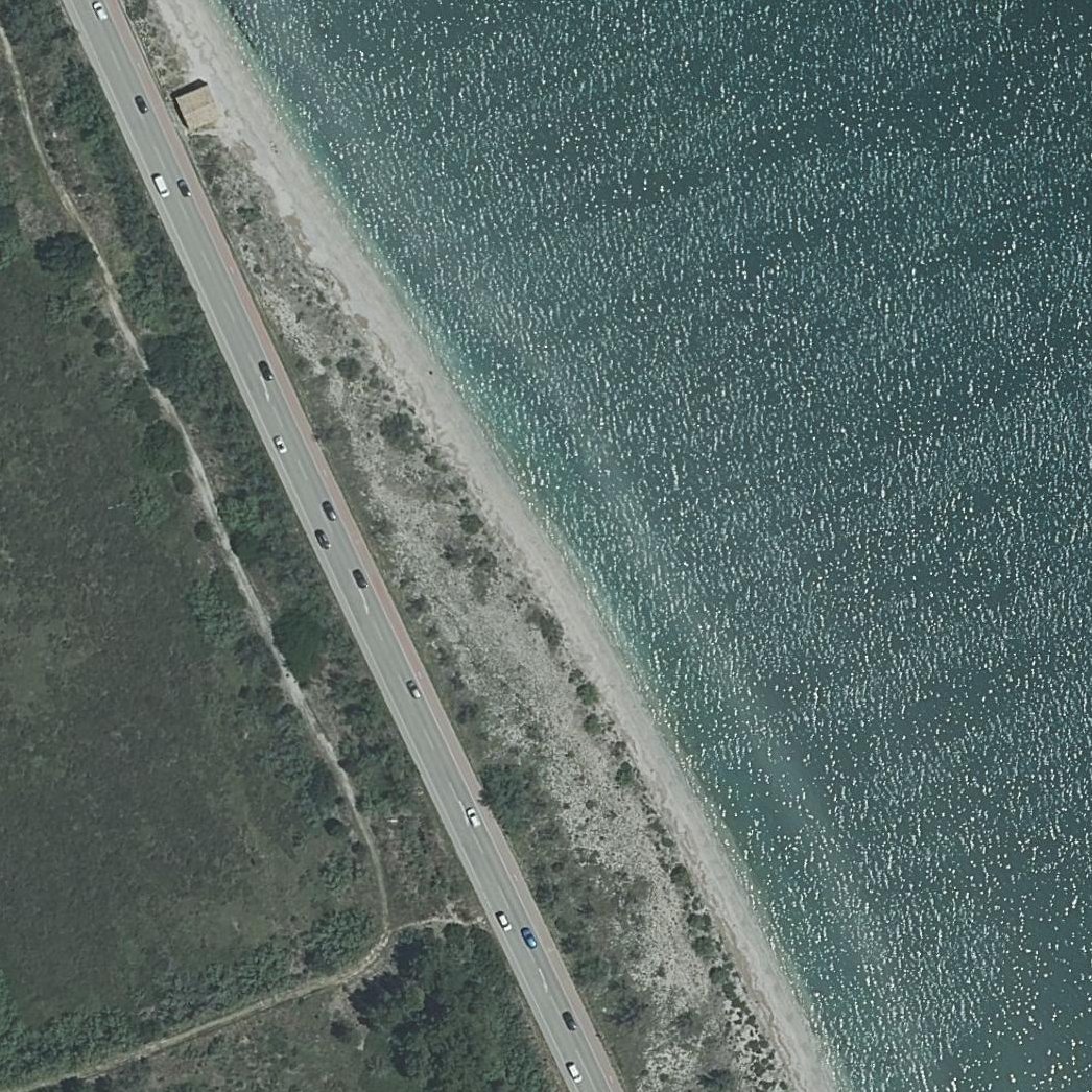 Aerial map of Platja de Can Cullerassa