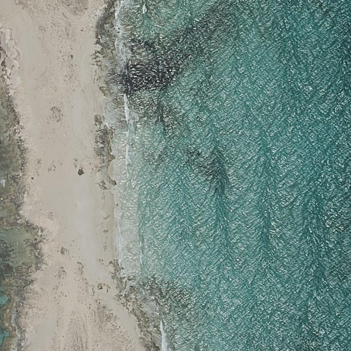 Aerial map of Platja de Llevant