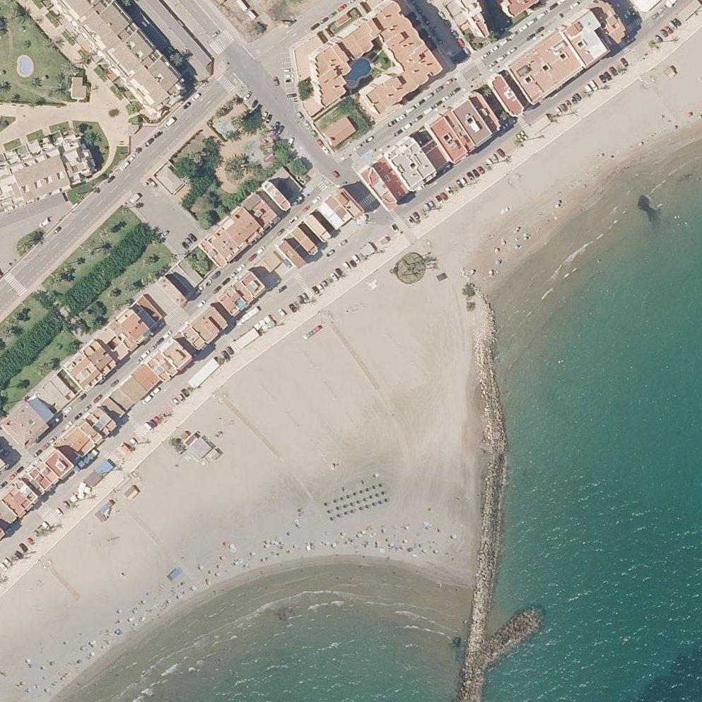 Aerial map of Platja de Torrenostra