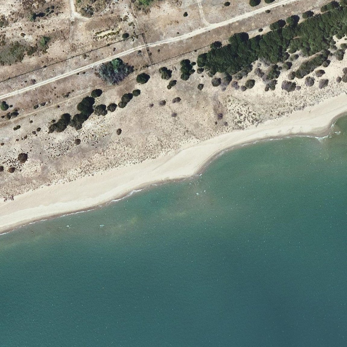 Aerial map of Platja del Remolar