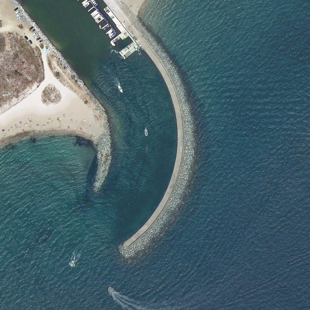 Aerial map of Platja del Salatar