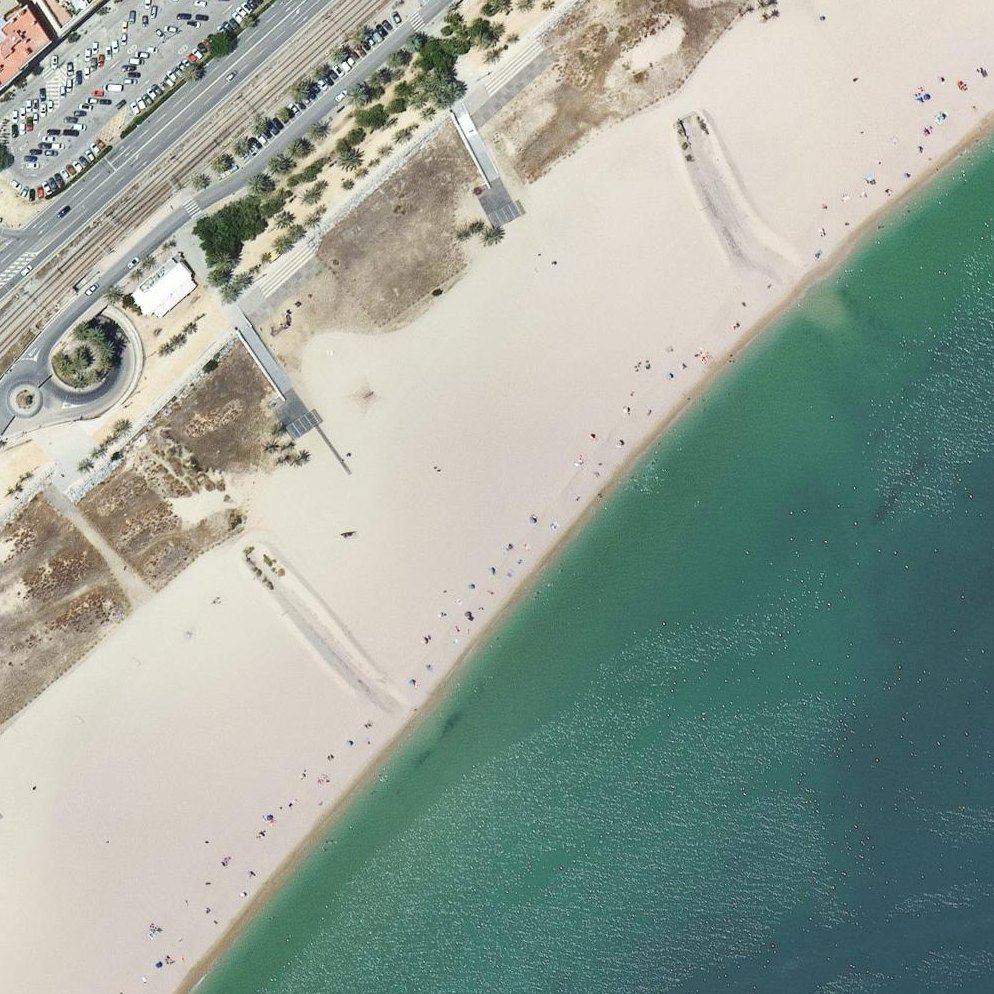 Aerial map of Platja Del Varador