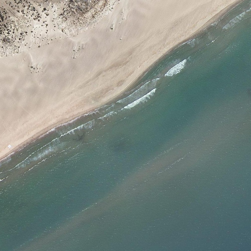 Aerial map of Platja dels Eucaliptus
