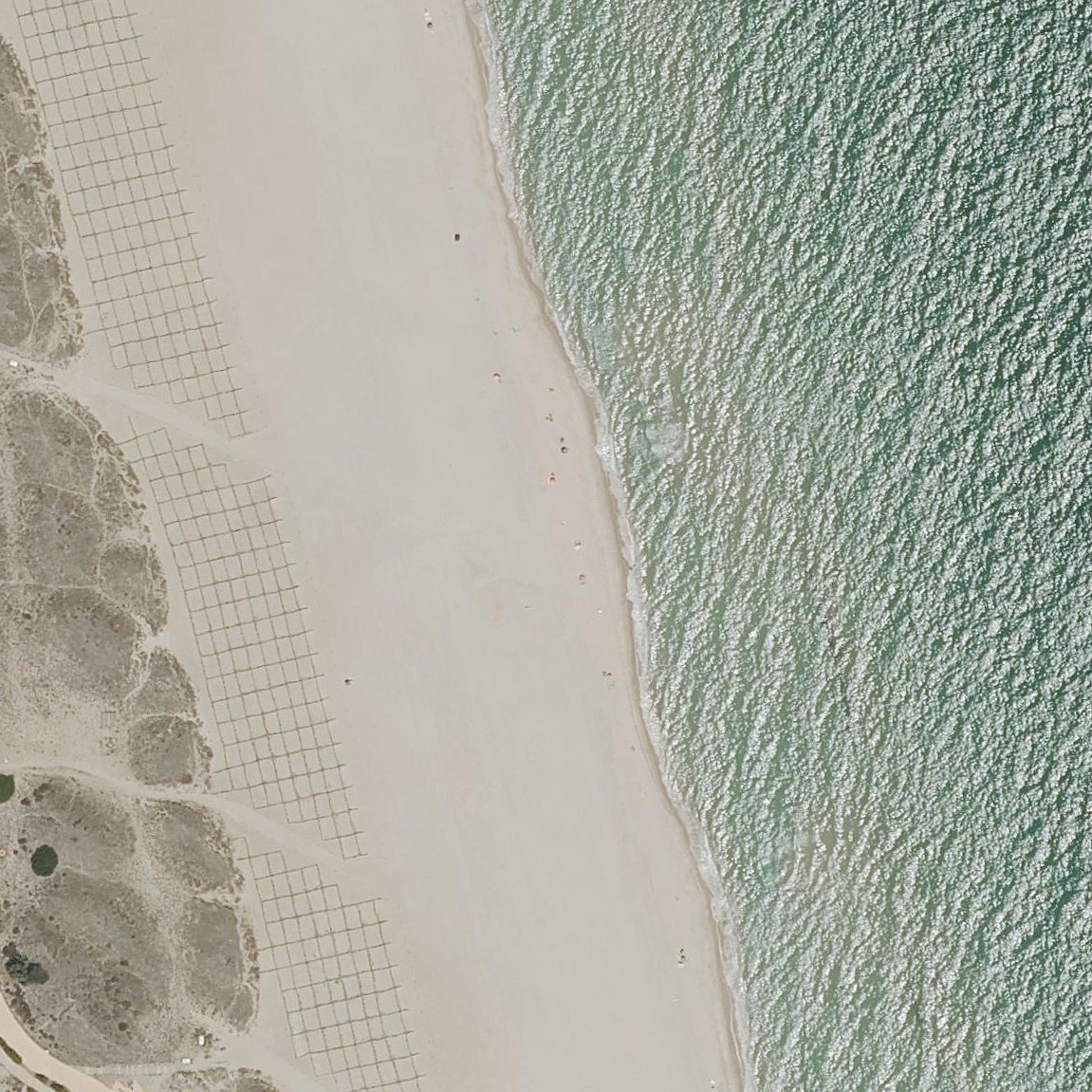 Aerial map of Platja dels Ferros