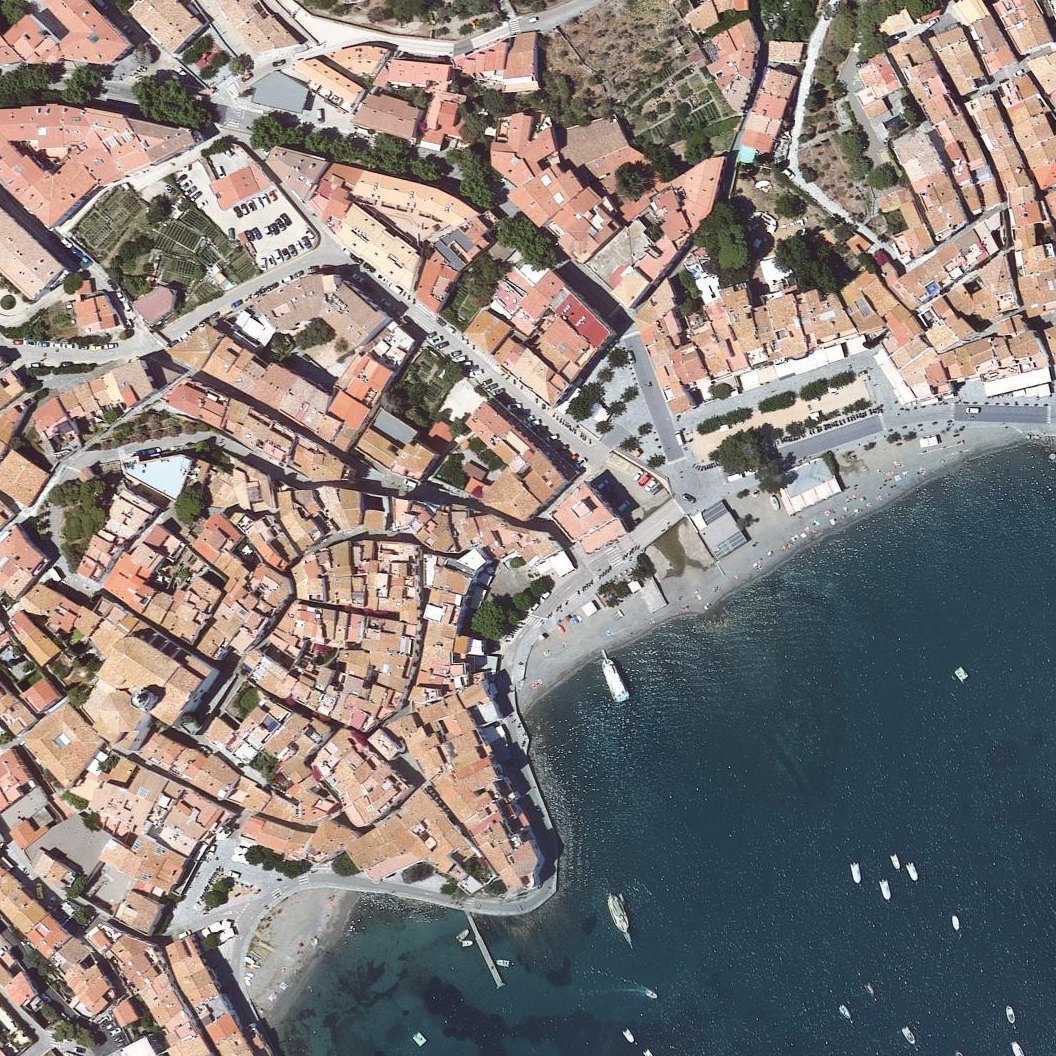 Aerial map of Platja Gran y Esportal
