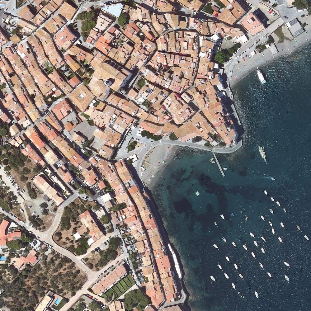Aerial map of Platja Port d'Alguer