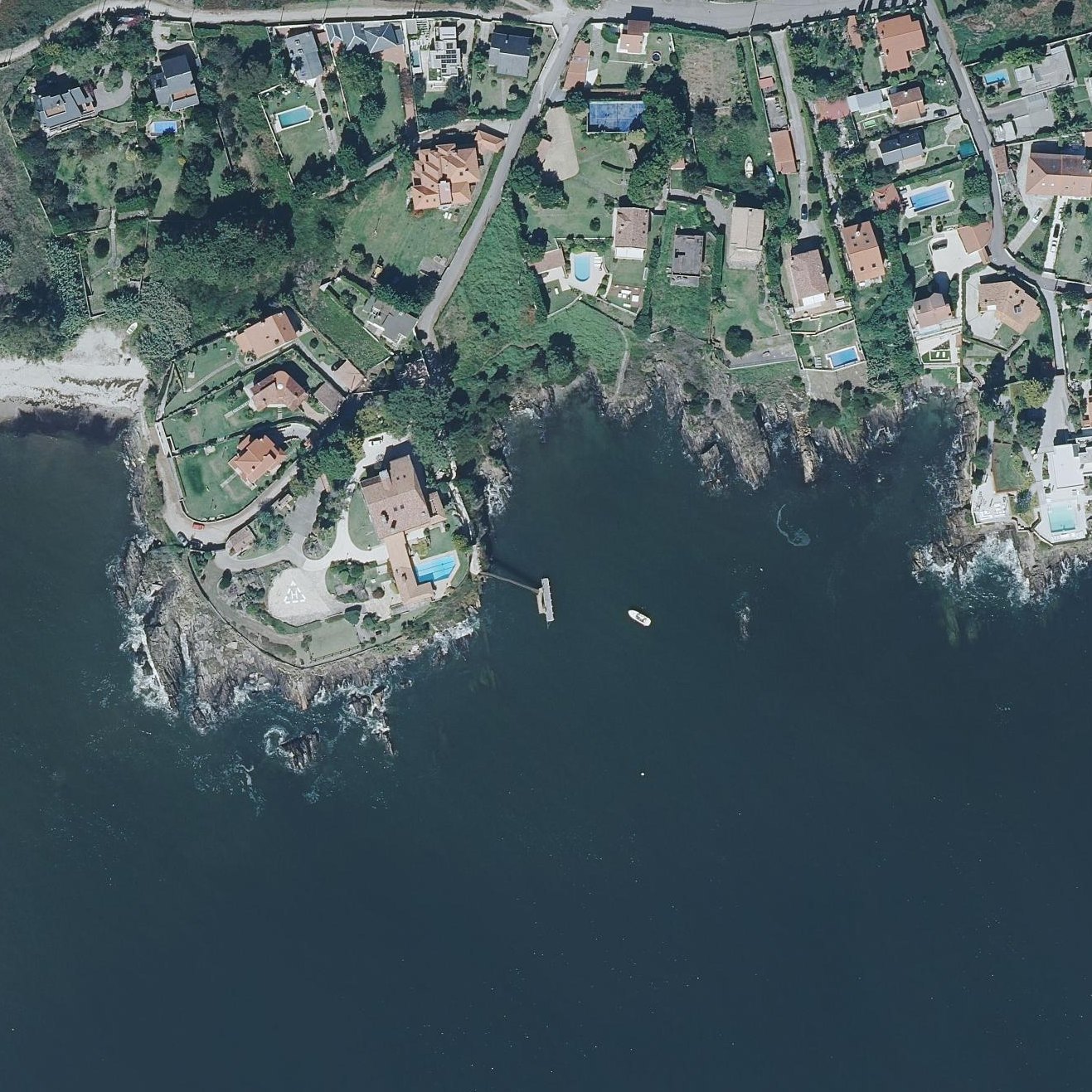 Aerial map of Playa Area Fofa