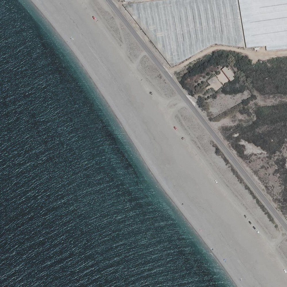 Aerial map of Playa Balerma