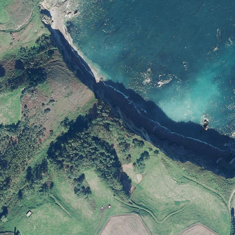 Aerial map of Playa Barchinas