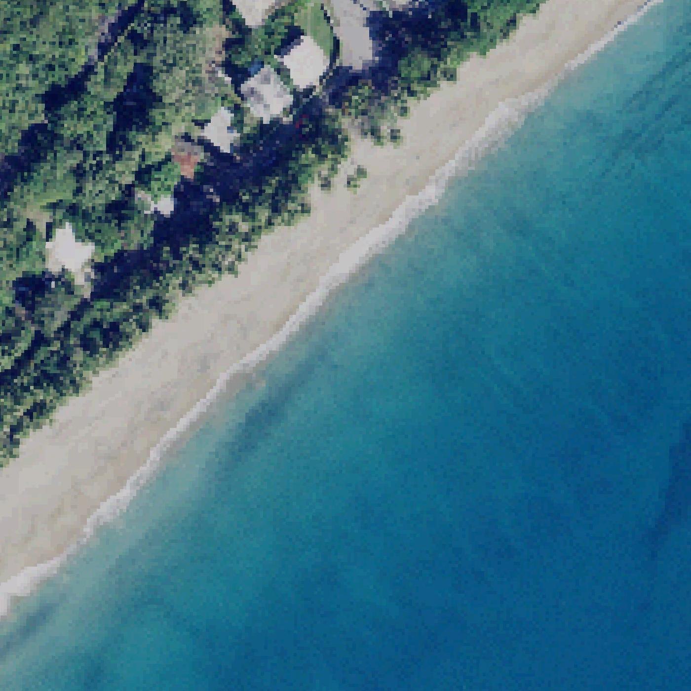Aerial map of Playa California