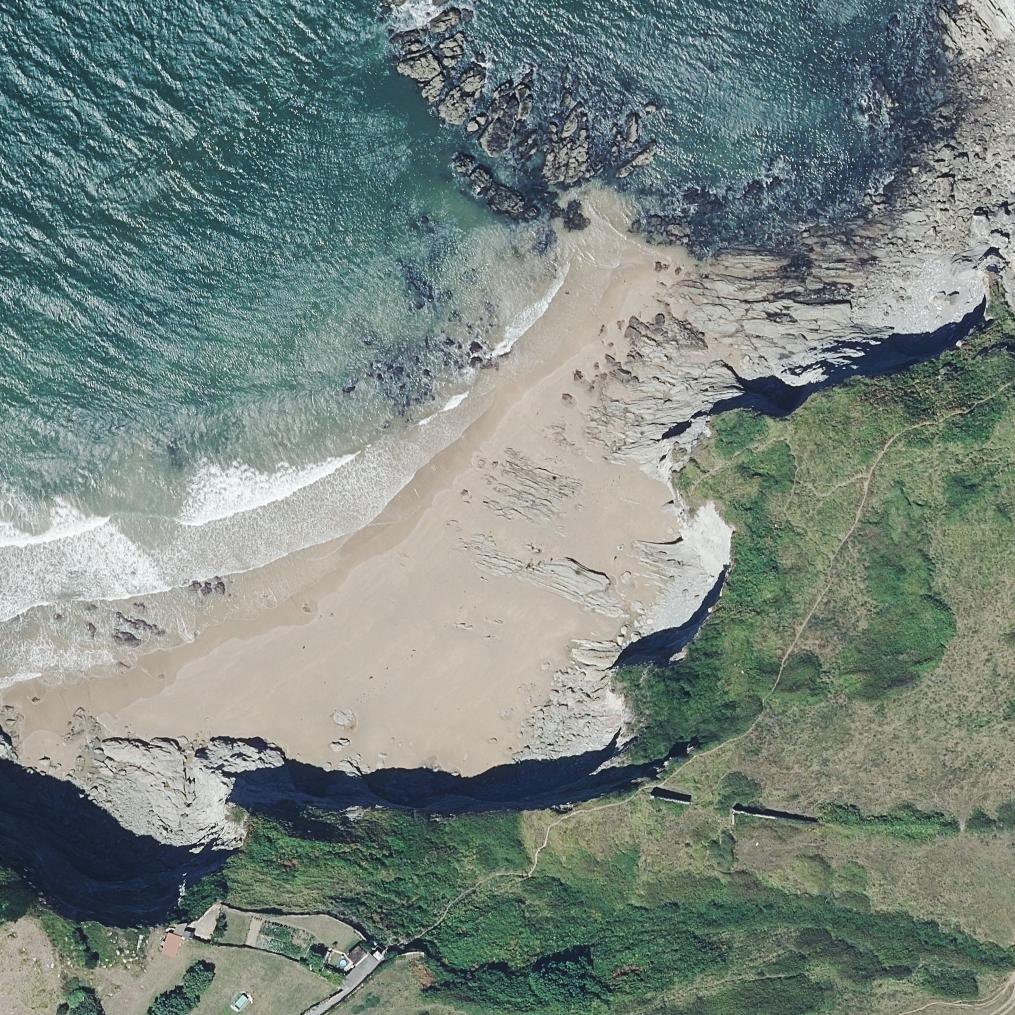 Aerial map of Playa de Aira