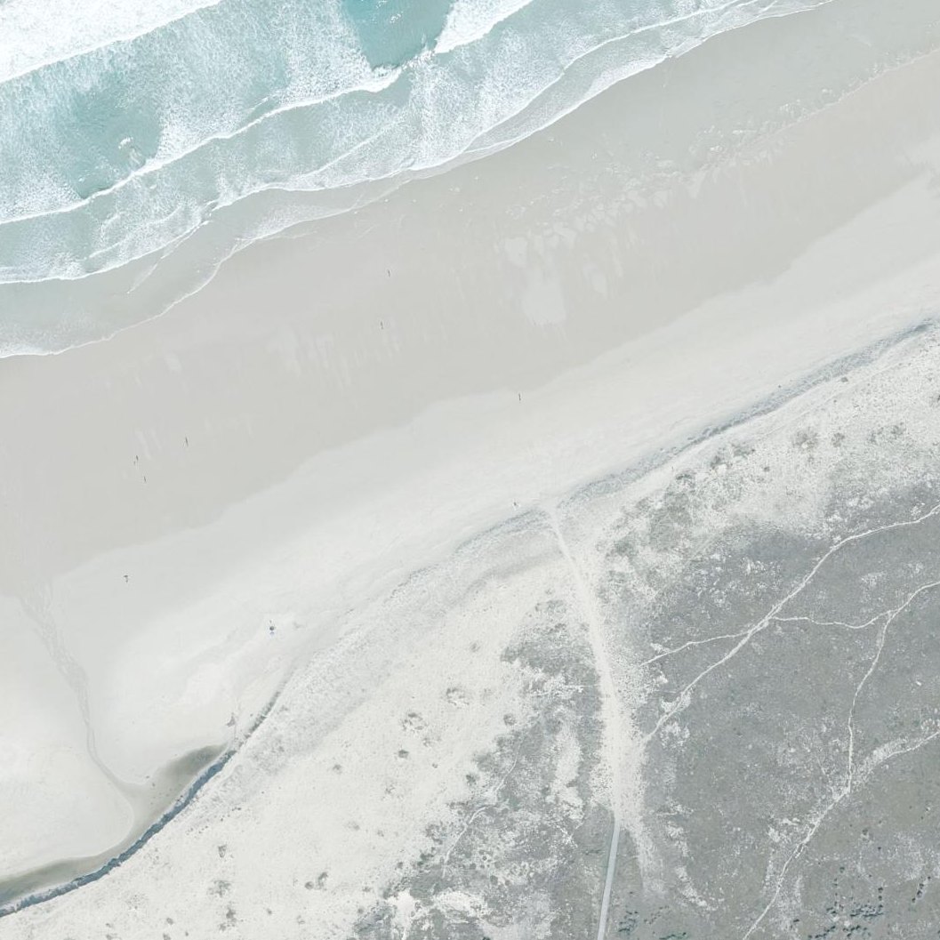 Aerial map of Playa de Baldayo