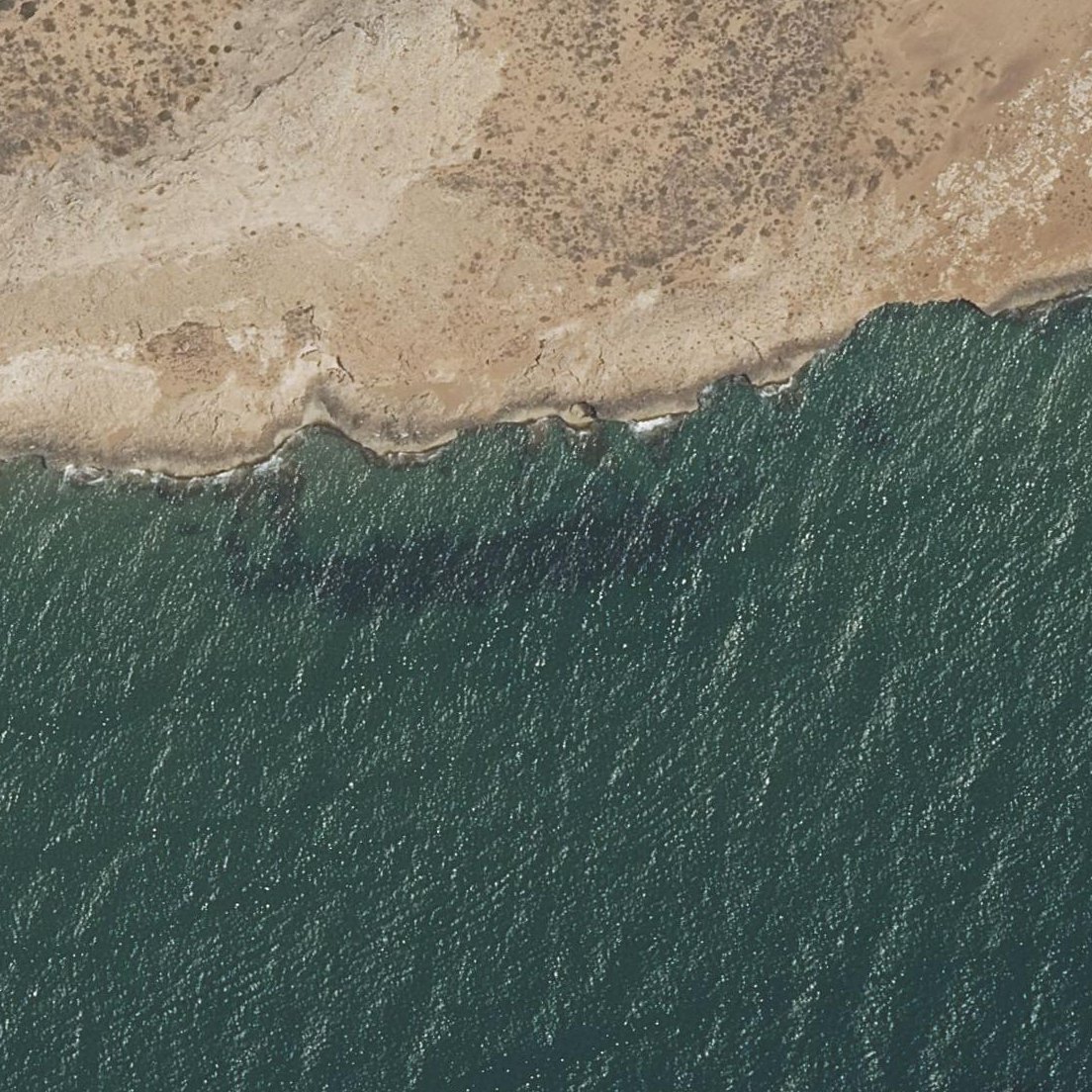 Aerial map of Playa de Cal-Blanque