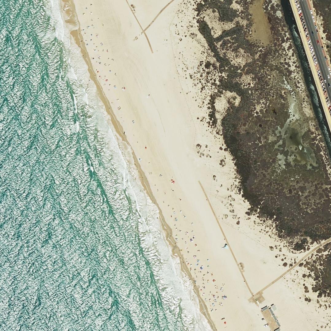 Aerial map of Playa de Camposoto