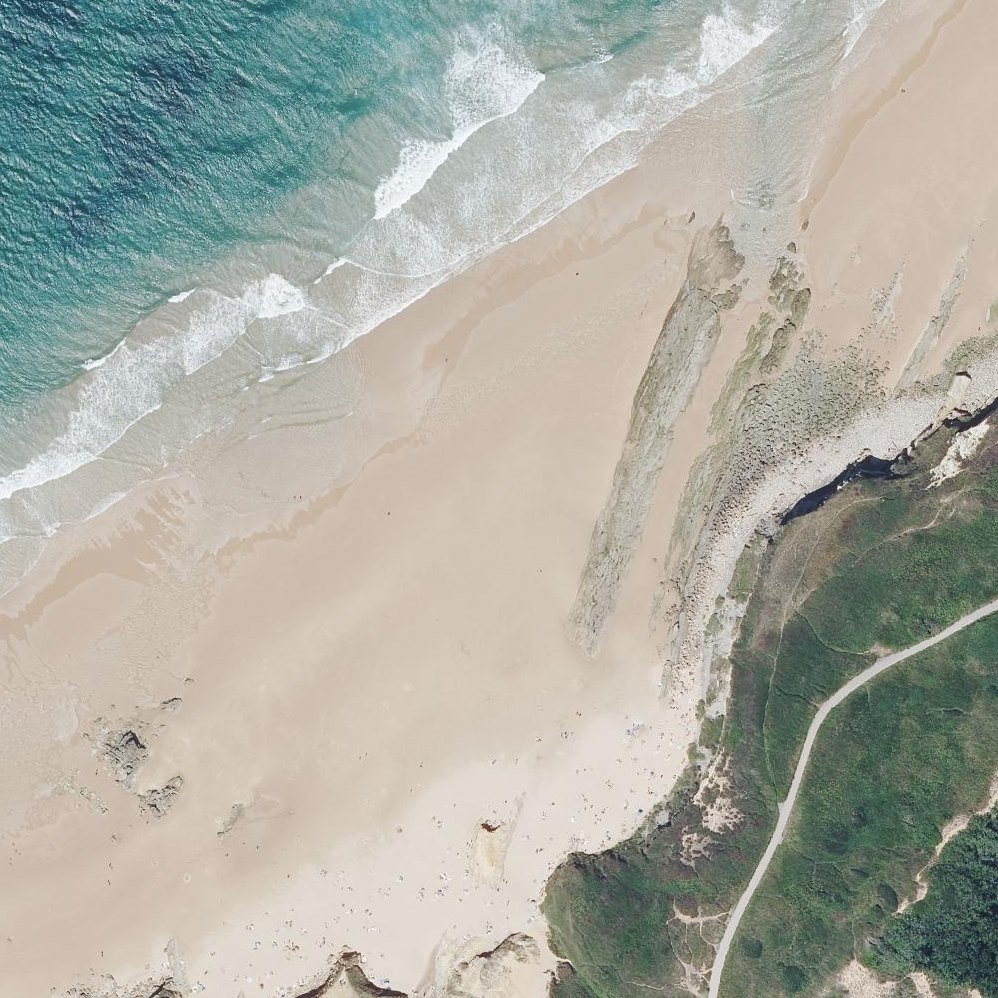 Aerial map of Playa de Canallave