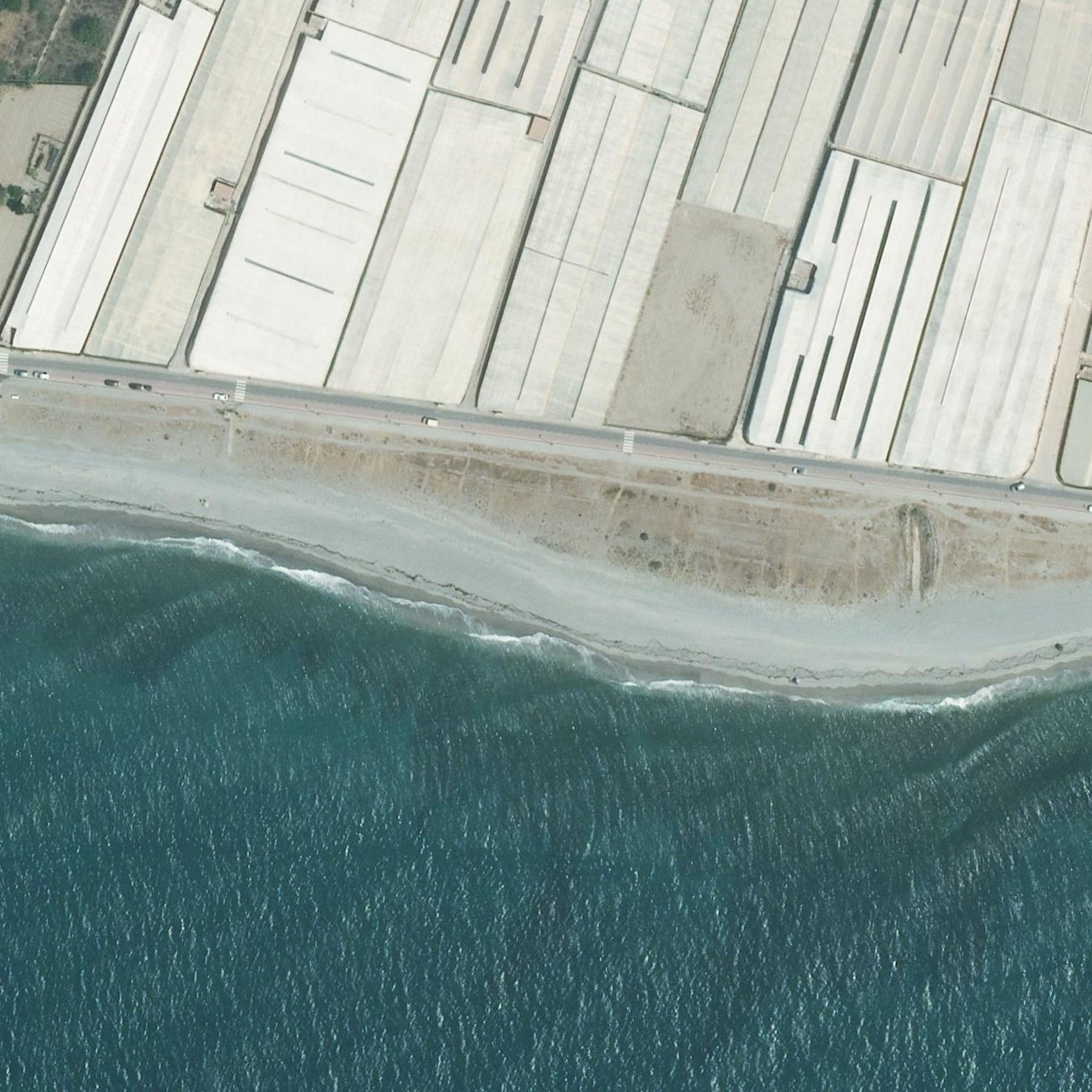Aerial map of Playa de Carchuna