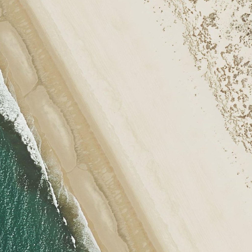 Aerial map of Playa de Castilla