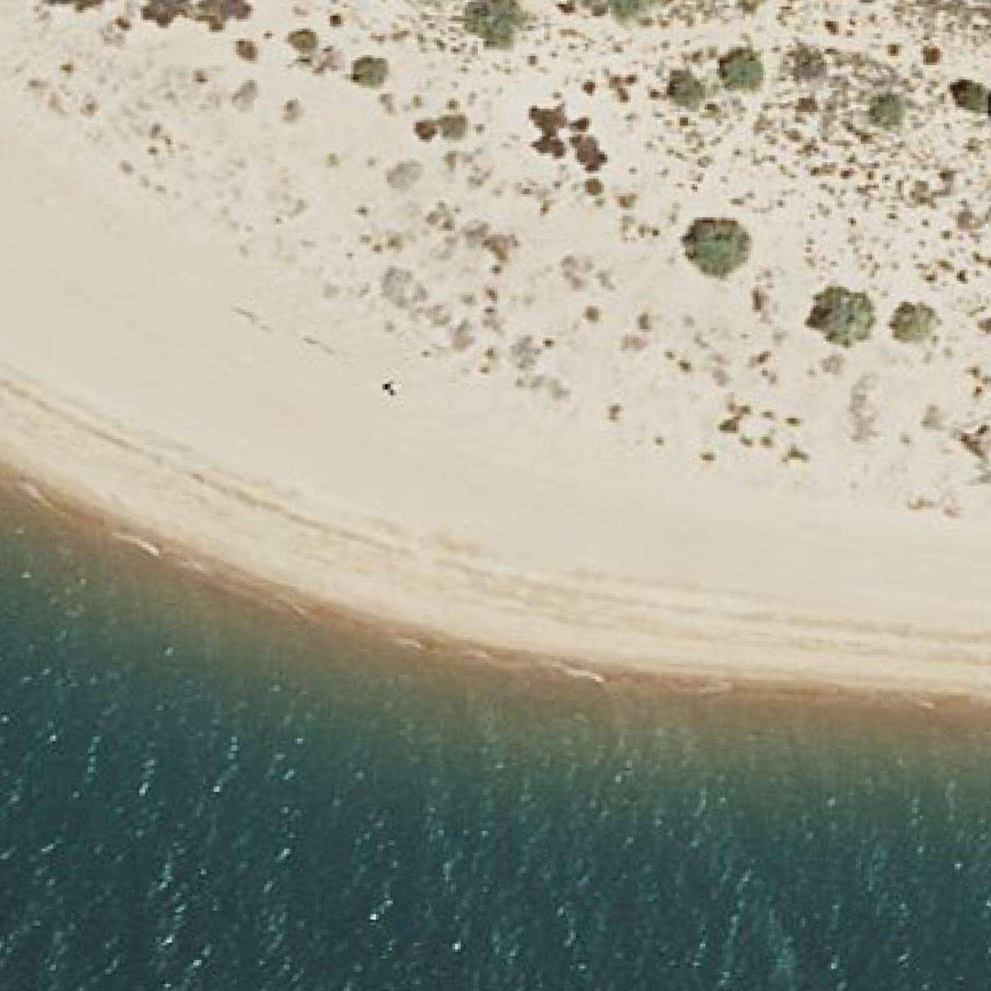 Aerial map of Playa de Castilla