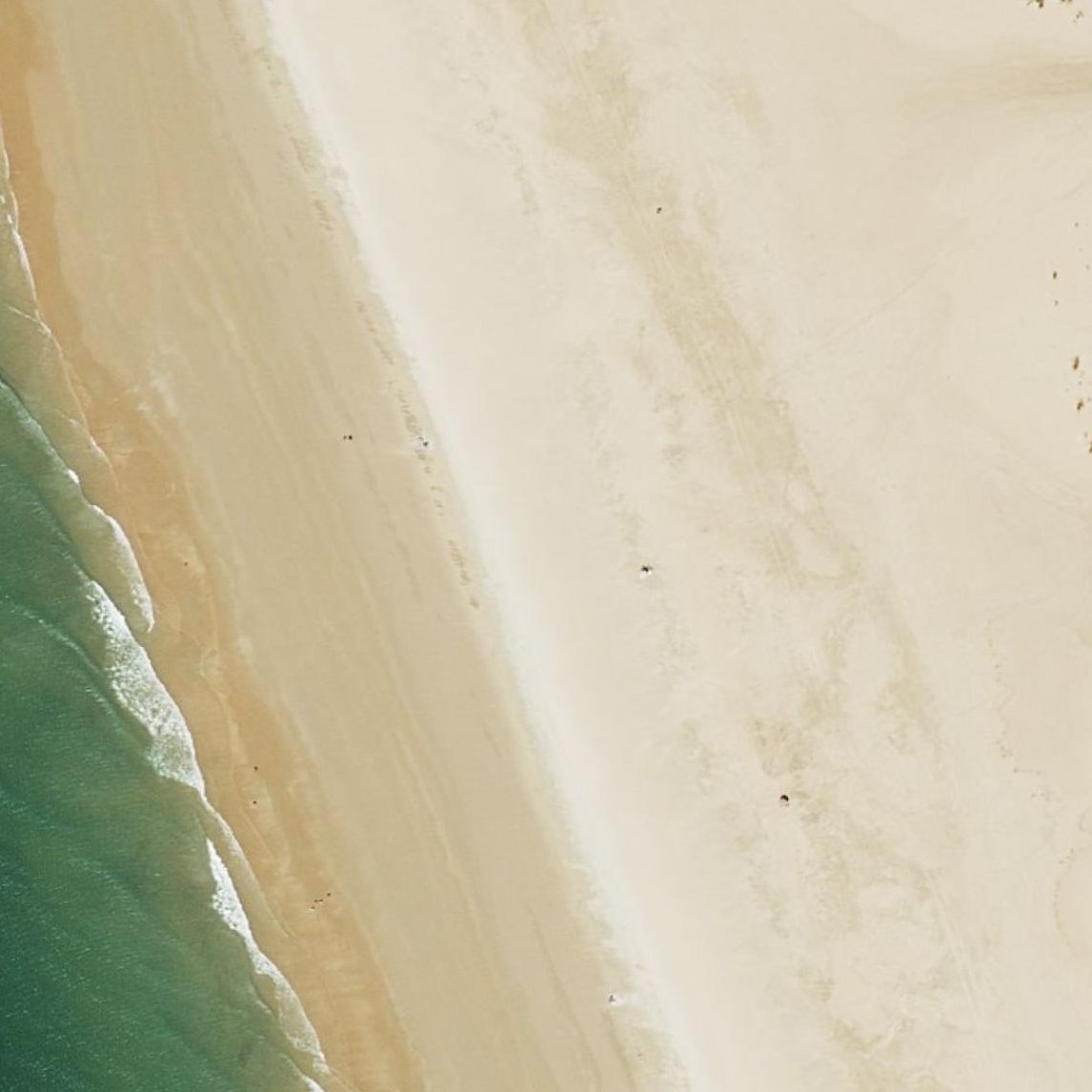 Aerial map of Playa de Castilobo