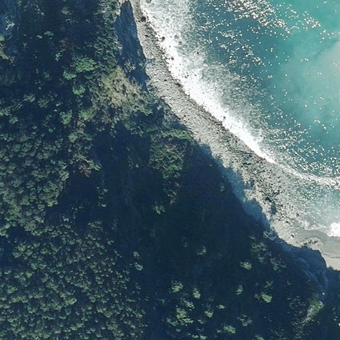 Aerial map of Playa de Cazonera