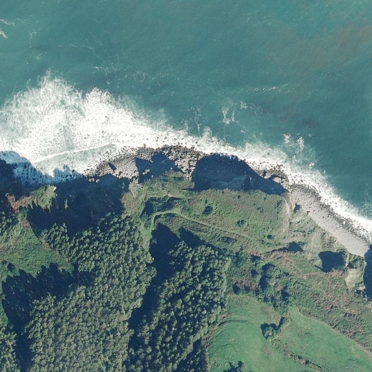 Aerial map of Playa de Conejera