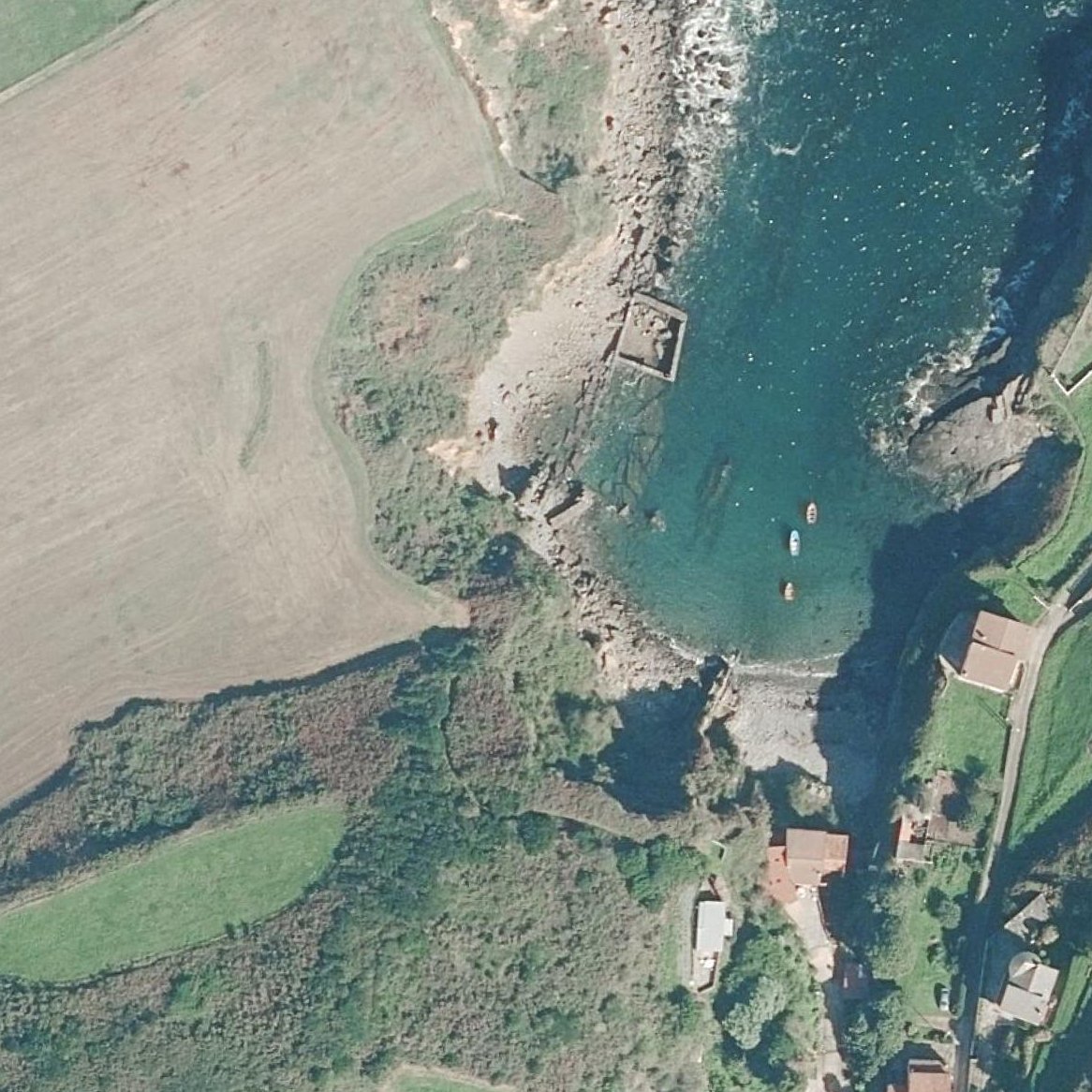 Aerial map of Playa de El Molín del Puerto