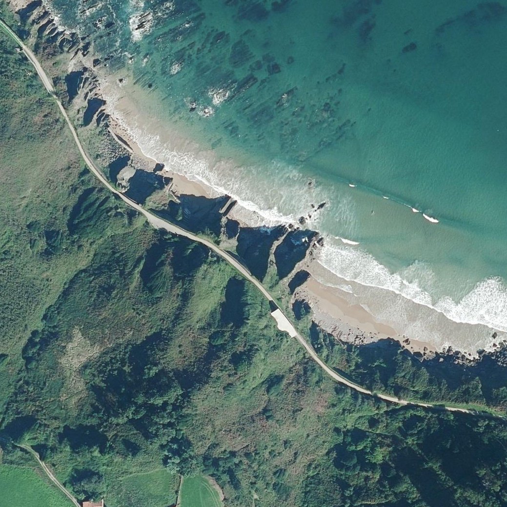 Aerial map of Playa de El Tranqueru