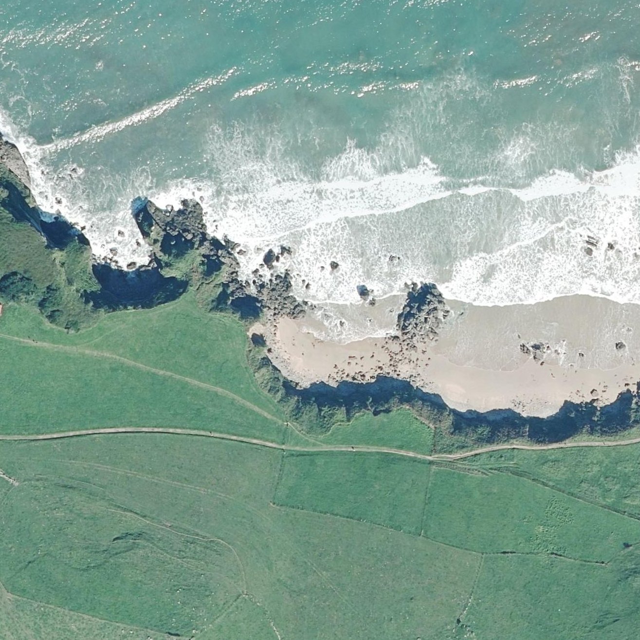 Aerial map of Playa de El Viso