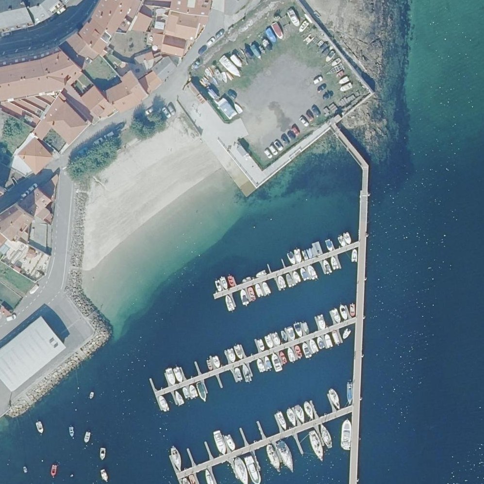 Aerial map of Playa de Escarabote