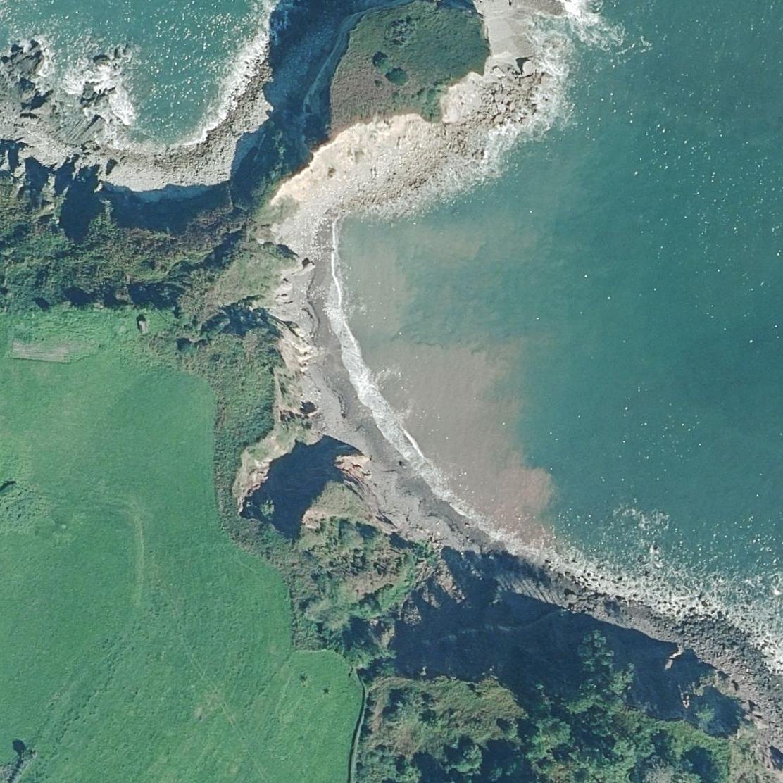 Aerial map of Playa de Gargantera