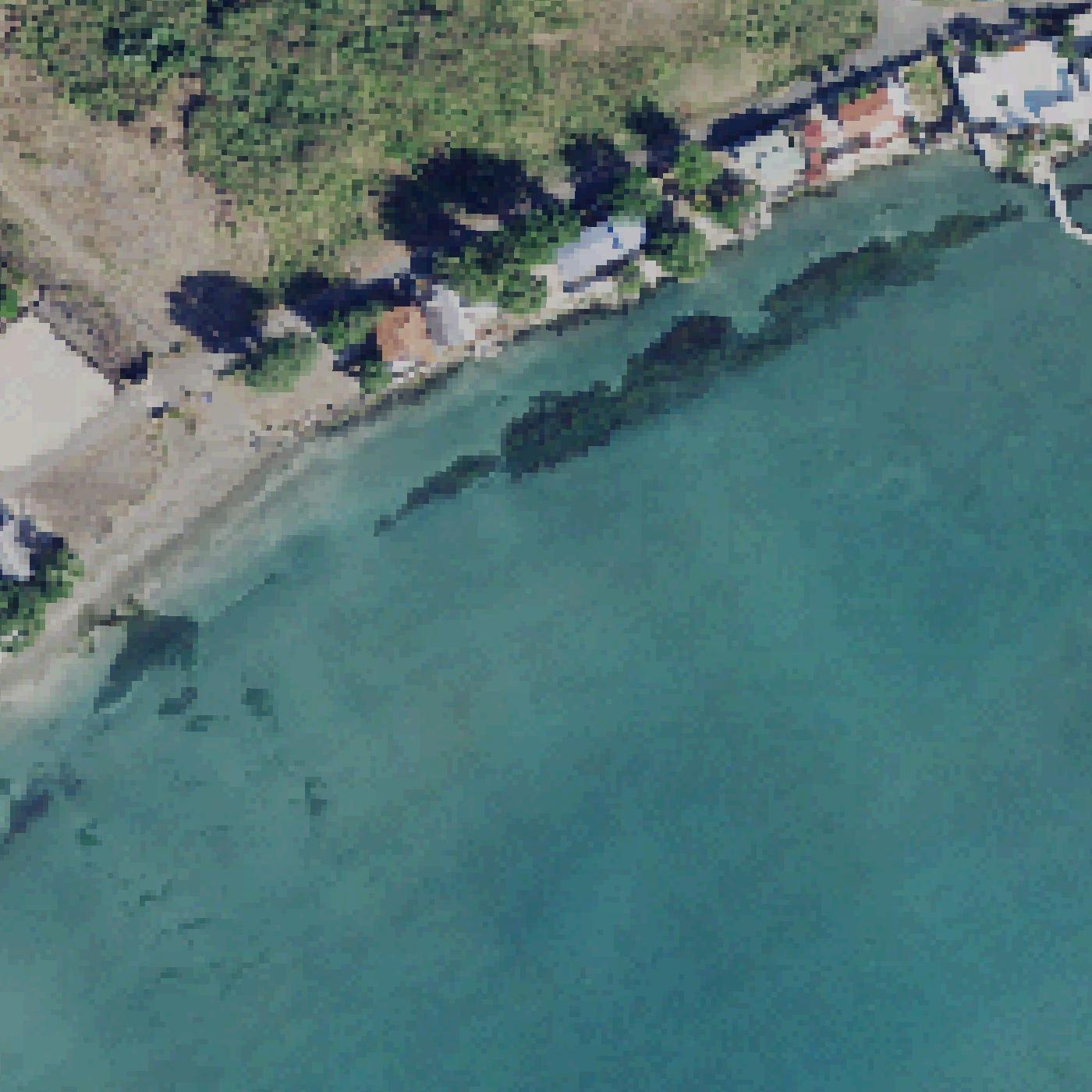 Aerial map of Playa De Jauca